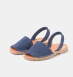 Sandalias menorquinas de serrano para niña TEX por 5.99€.