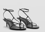 Sandalia tiras finas tacón por 9.99€
