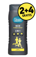 Odorex deodorant en douche 2+4 gratis bij kruidvat