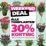 30% korting op alle tuinplanten bij Ranzijn 26 t/m 28 juni