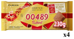 4 Tabletas de Turrón de chocolate clásico Suchard 230 g. por 12.48€