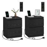 VASAGLE Table de chevet LET621 (lot de 2) pour 79,99€