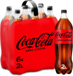 Pack 6 x 2 L Coca-Cola Zero Azúcar por 10,98€
