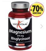 Lucovitaal Magnesium 375 mg Bisglycinaat 90 tabletten voor €5,99 bij Lucovitaal