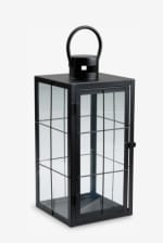Farol VILLADS A16xL16xA36cm negro por tan sólo 10€