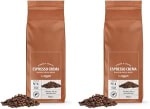 1 Kg by Amazon Café en grano entero, tueste claro, Espresso crema por 10.89€