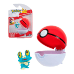 Pokebola c/Figura Pokémon - Froakie & Pokeball Oferta $10.493 en Ansaldp Toys, Chile