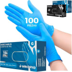 Guantes Desechables Nitrilo Vinil 100 Unidades Sin Polvo por $75 | Amazon