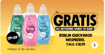Gratis: Robijn Quickwash wasmiddel bij. de Jumbo