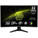 Monitor MSI MAG 321CQF E18 31.5" LED Rapid VA QHD 180Hz 0.5ms por 179,95€