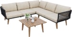 Tuinmeubel loungeset met bank + salontafel voor €565,43 bij bol.com