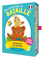 Mon premier jeu de bataille - Animaux du monde à 4,44€