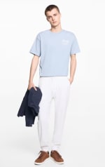 Pantalón jogger de lino para Hombre por 8.99€