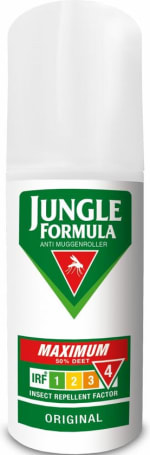 Jungle Formula Maximum Anti-Muggen Roller 50% DEET 50ml voor €11,99 bij Bol