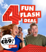 4 tickets voor Walibi vanaf €89