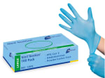 Lot de 100 Gants d'Examen et de Protection Meditrade 1283L Nitril NextGen à 2,62€