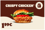 Burger King Crispy Chicken por 1,99€