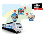 GoVolta Treinticket naar Berlijn, Hamburg of Bremen voor €22 via Kruidvat