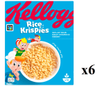6 Paquetes de Cereales de arroz Rice Krispies Kellogg's 340 g. por 14.62€