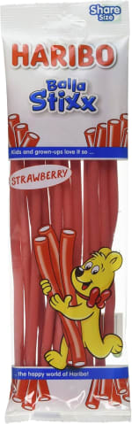 Haribo Balla Stixx Strawberry Sweets, 140g (S&S 76p/68p)