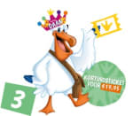 Entreeticket Drievliet voor €19,95 op vertoon zelfgeknutseld Prinsjesdag kroontje