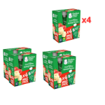 4 Packs de 4 unidades de 90g de Gerber Organic Fresa y Plátano por7.99€