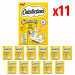Catisfactions Creamy Snack Cremoso sabor Queso 11 x 40 g por 4.99€