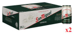 2 Packs de 24 Latas de 33cl de Cerveza San Miguel Especial Lager por 14.44€