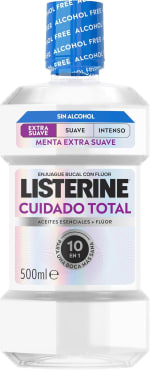Listerine Cuidado Total enjuague bucal sin alcohol 500 ml por 3,79€ en Amazon