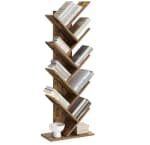 Vasagle librería en forma de árbol marrón rústico por 35,19€