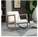 Fauteuil Lounge à bascule Homcom à 129,70€
