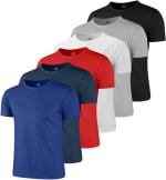 KOUQIYA 6 playeras deportivas (6 piezas) por $389.99 en Amazon