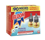 Bloom Max Eléctrico Líquido Recambio Doble comprando dos packs por 12,33€
