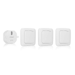 Smartwares schakelset (1 inbouwschakelaar, 3 wandschakelaars) voor €19,82 bij Amazon