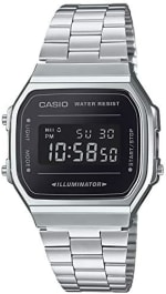 Reloj Casio A168WEM-1VT por $704 en Amazon México