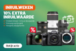 10% extra inruilwaarde bij Kamera Express