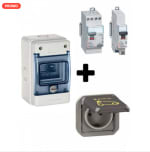 Kit recharge Green'Up encastré pour voiture électrique - 069885L à 142,76€