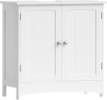 VASAGLE Aramrio de Lavabo con 2 Puertas, Estante Ajustable por 35.19€