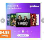 Podimo Premium 12 maanden voor €55 bij Albert Heijn