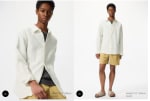 Chemise blanc cassé en 100% lin premium à 29,90€