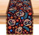 Camino de Mesa Día de Muertos de Lino 33 x 183 cm por $79 en Amazon
