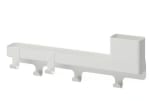 ALTARLIDEN Patère à crochets, avec rangement/blanc à 3,99€
