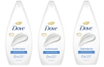 3 Botes de Dove Gel de Ducha Hidratante Limpieza delicada de 720 ml por 7.26€