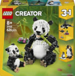 LEGO Creator 3-en-1 Animaux sauvages : la famille de pandas 31165 à 27,50