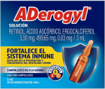 ADerogyl Multivitamínico 5 Ampolletas de 3 ml por $89.10 en Amazon