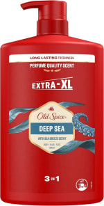 3 x Old Spice Deep Sea Men’s Shower Gel & Shampoo 1000ml 3 For 2 (£9.30 3 Bottles S&
