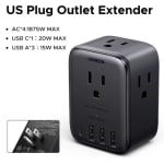 Ugreen regleta multicontacto 20W por $156 en AliExpress