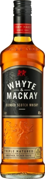 Whyte & Mackay Blended Scotch Whisky 70cl for £12.70 at Amazon