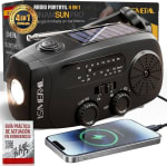 ISMERAL Radio portátil 2000 mAh por 9,99€ en Amazon