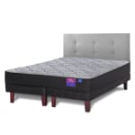 Cama Europea Flex Base Dividida 2 Plazas Therapedic +Respaldo Royal $309.990 abc,cl